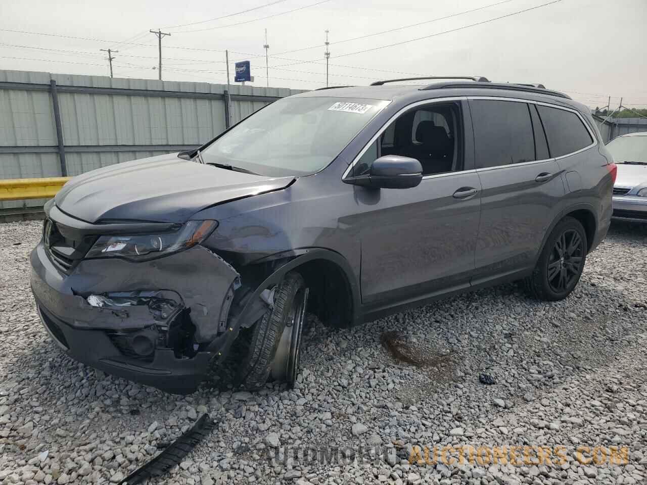 5FNYF6H27NB092047 HONDA PILOT 2022