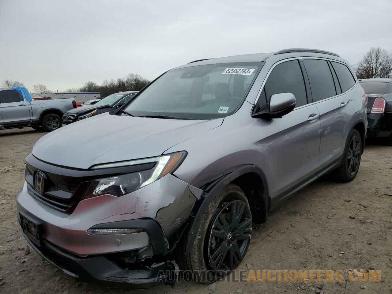 5FNYF6H27NB095188 HONDA PILOT 2022