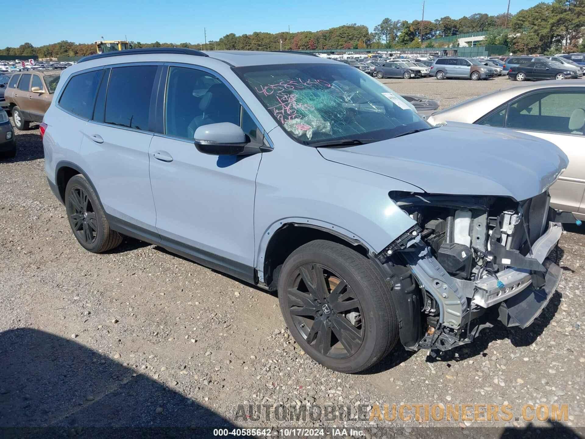 5FNYF6H28NB042127 HONDA PILOT 2022