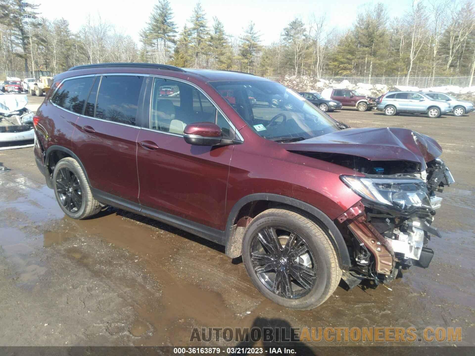 5FNYF6H28NB075659 HONDA PILOT 2022