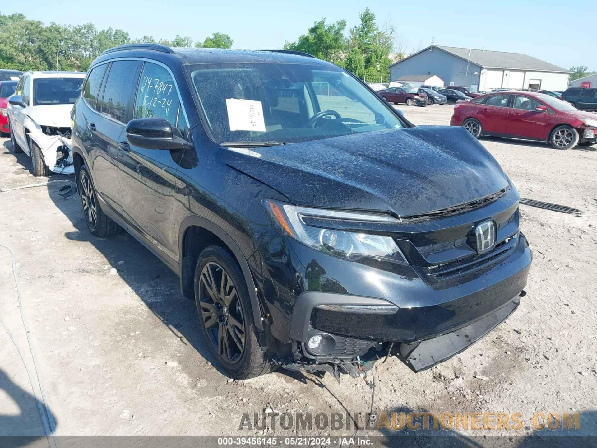 5FNYF6H28NB094535 HONDA PILOT 2022