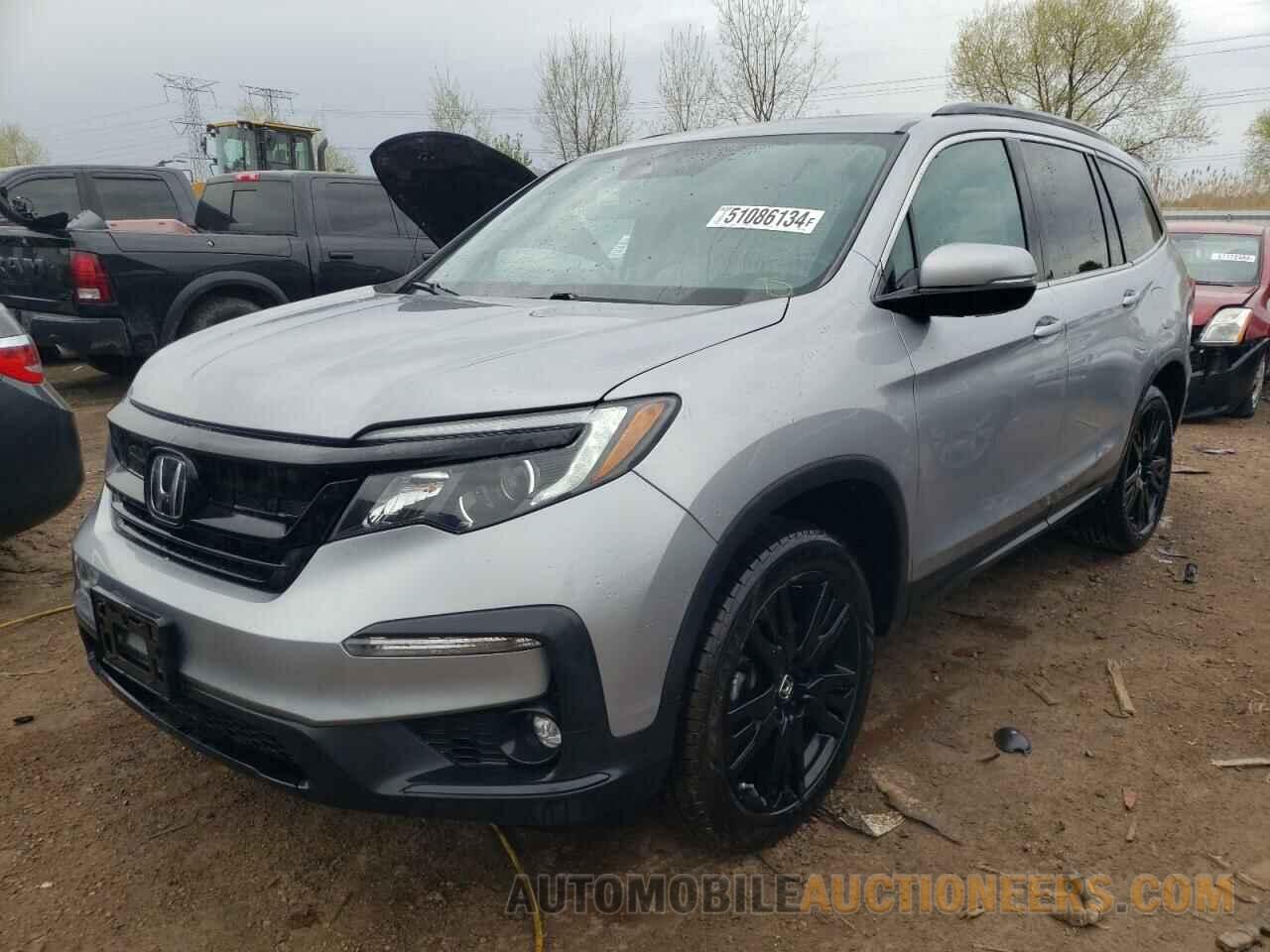 5FNYF6H2XMB010035 HONDA PILOT 2021