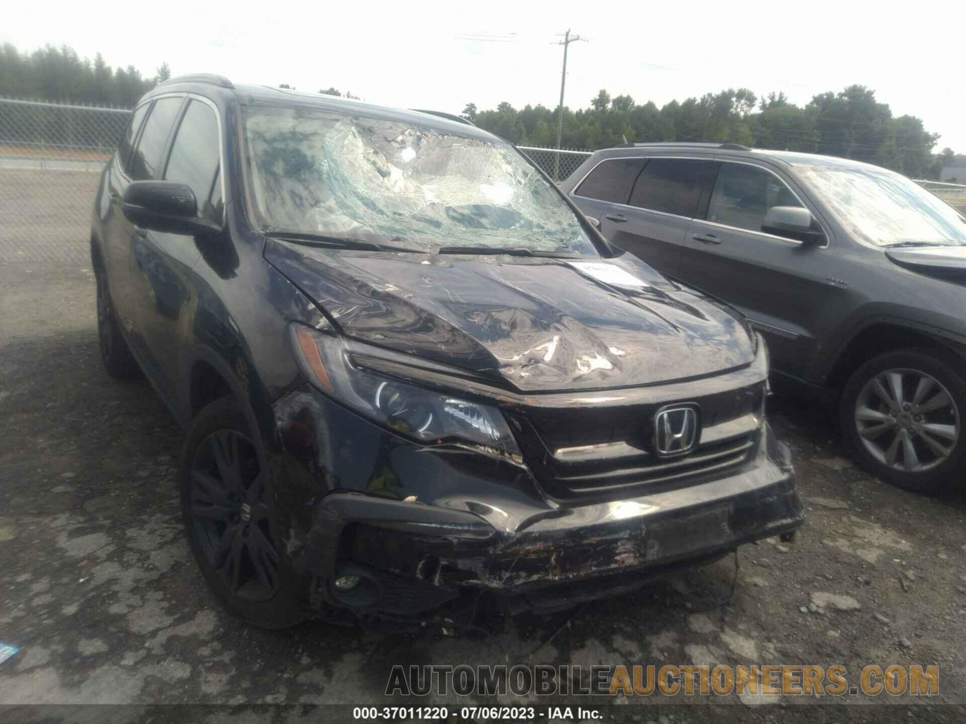 5FNYF6H2XMB096849 HONDA PILOT 2021