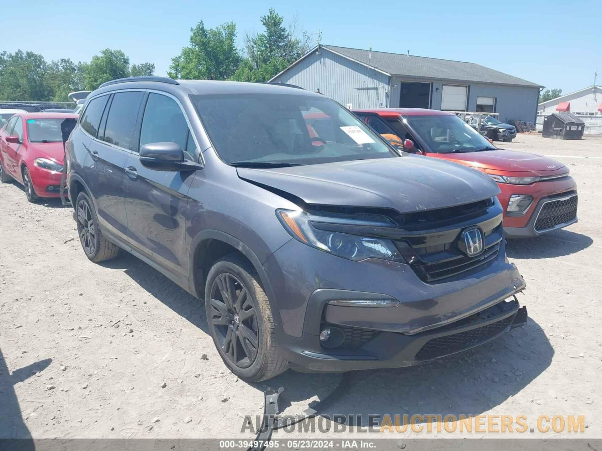 5FNYF6H2XNB094018 HONDA PILOT 2022