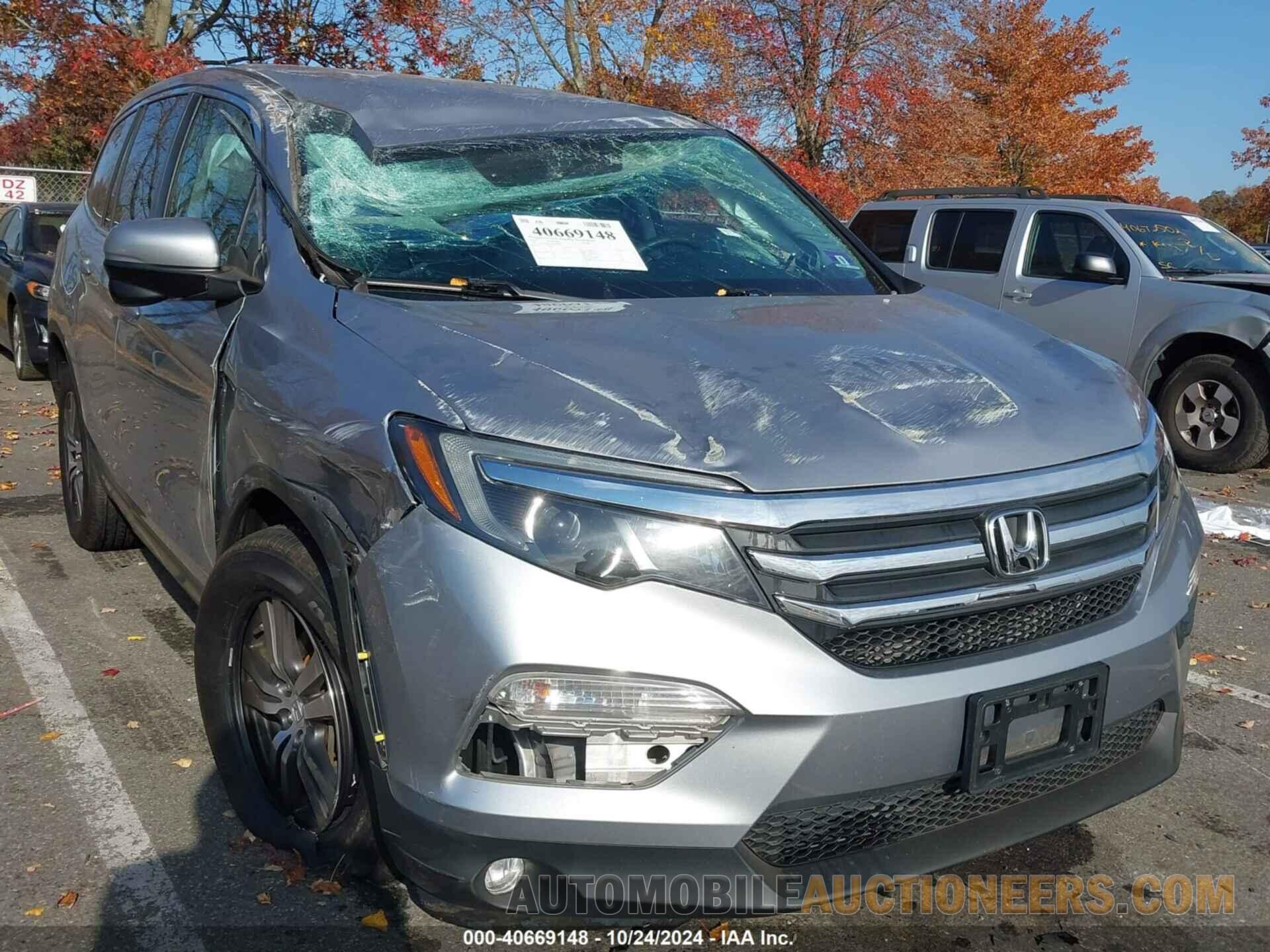 5FNYF6H31JB038696 HONDA PILOT 2018