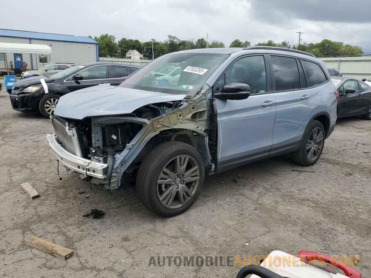 5FNYF6H31NB035884 HONDA PILOT 2022