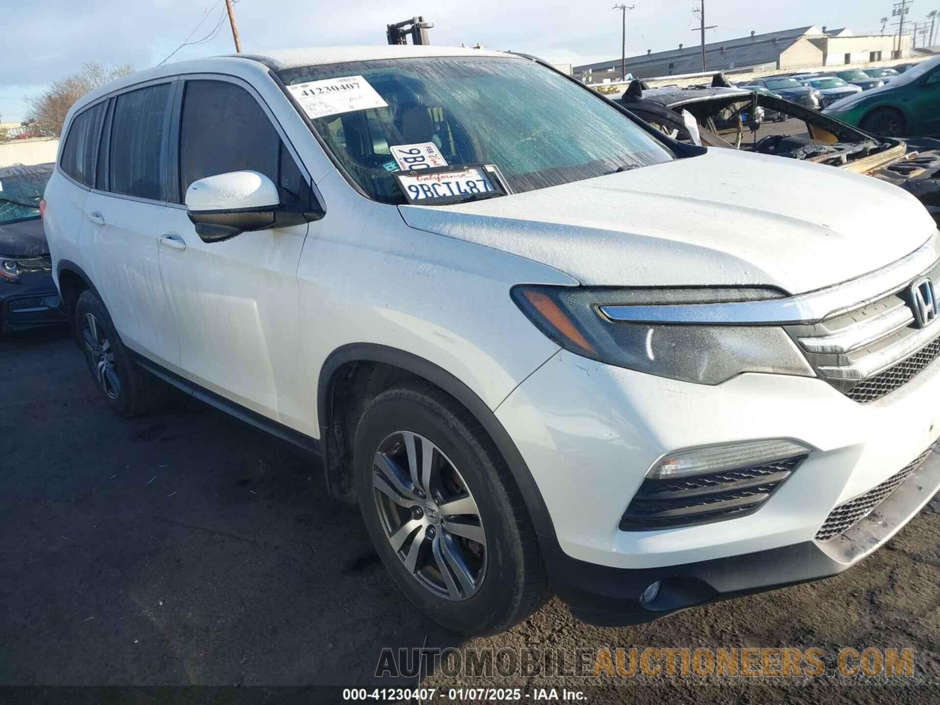 5FNYF6H32HB003305 HONDA PILOT 2017