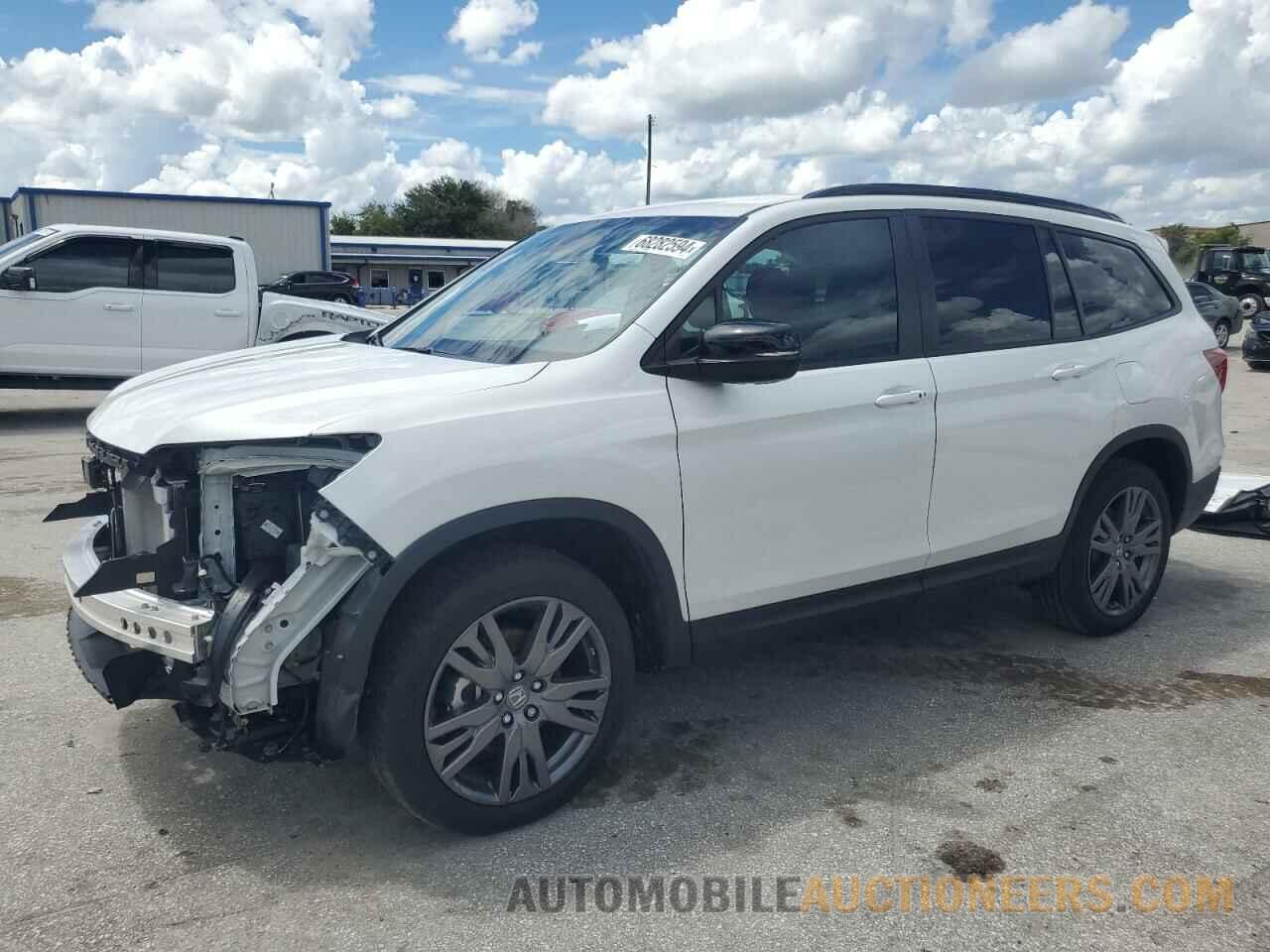 5FNYF6H32NB100385 HONDA PILOT 2022