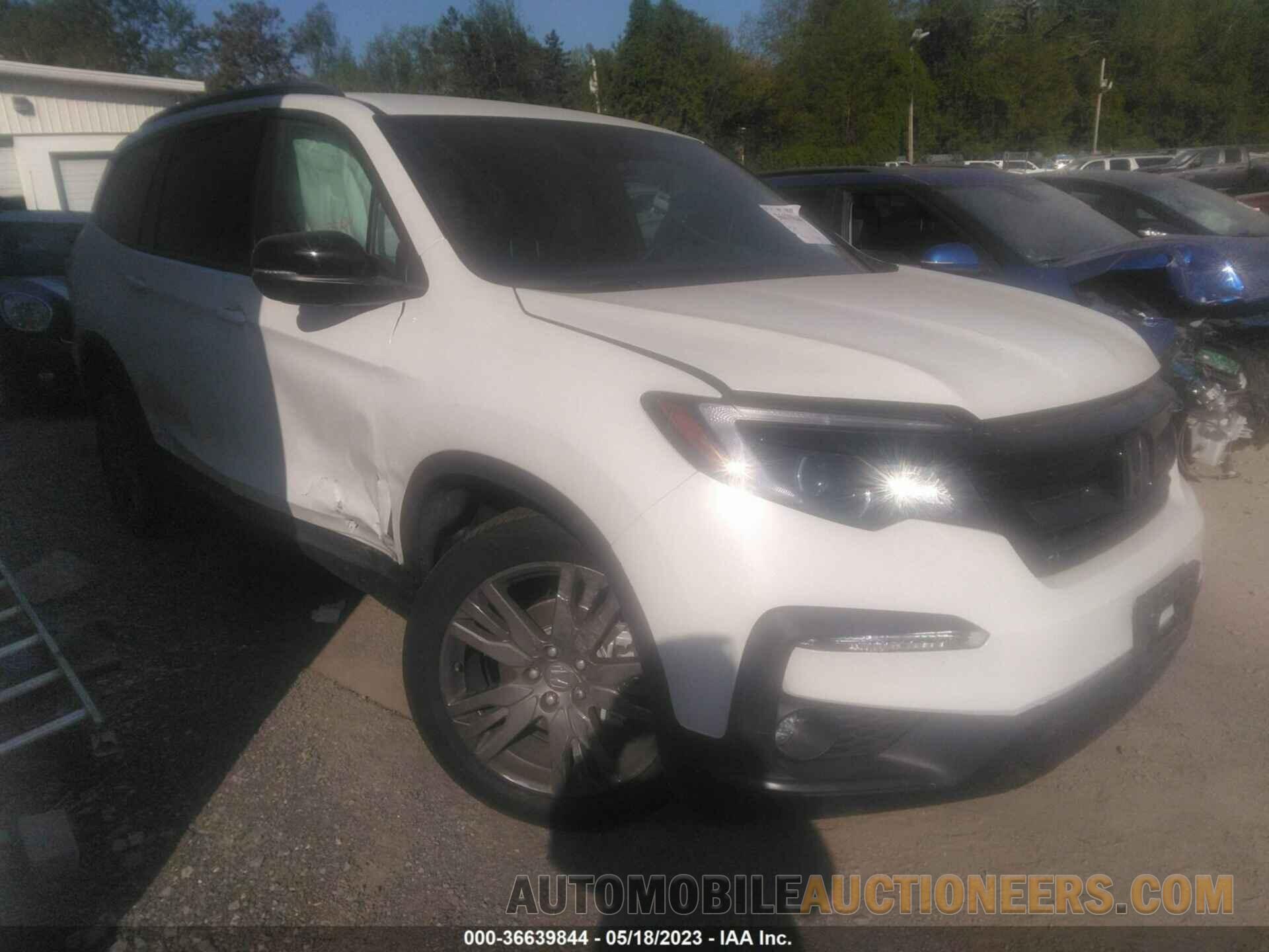 5FNYF6H34NB100758 HONDA PILOT 2022