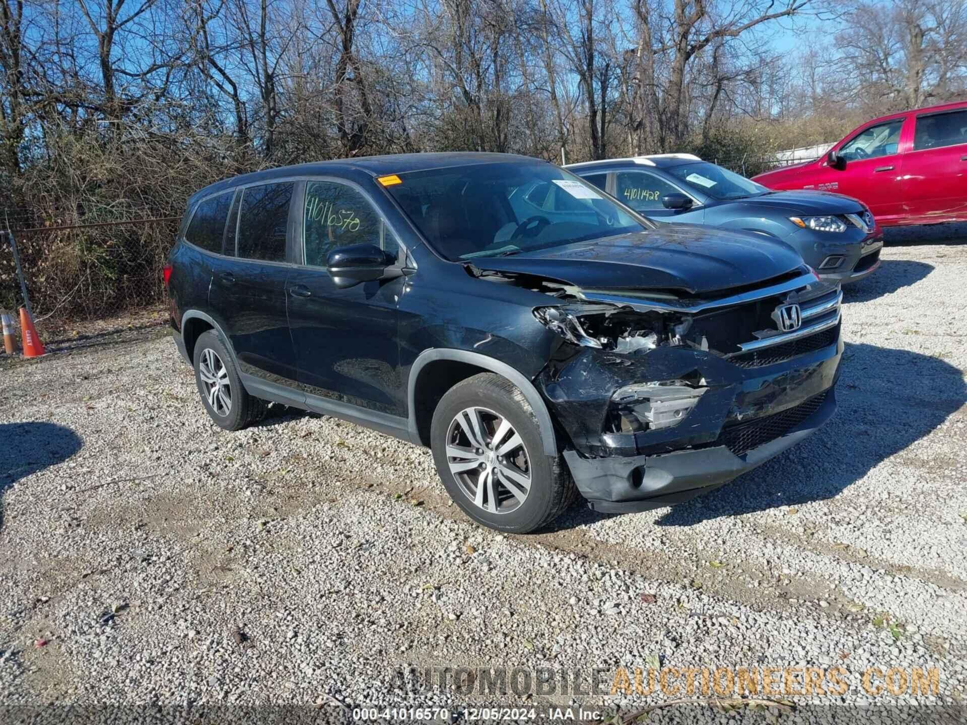 5FNYF6H35GB040119 HONDA PILOT 2016