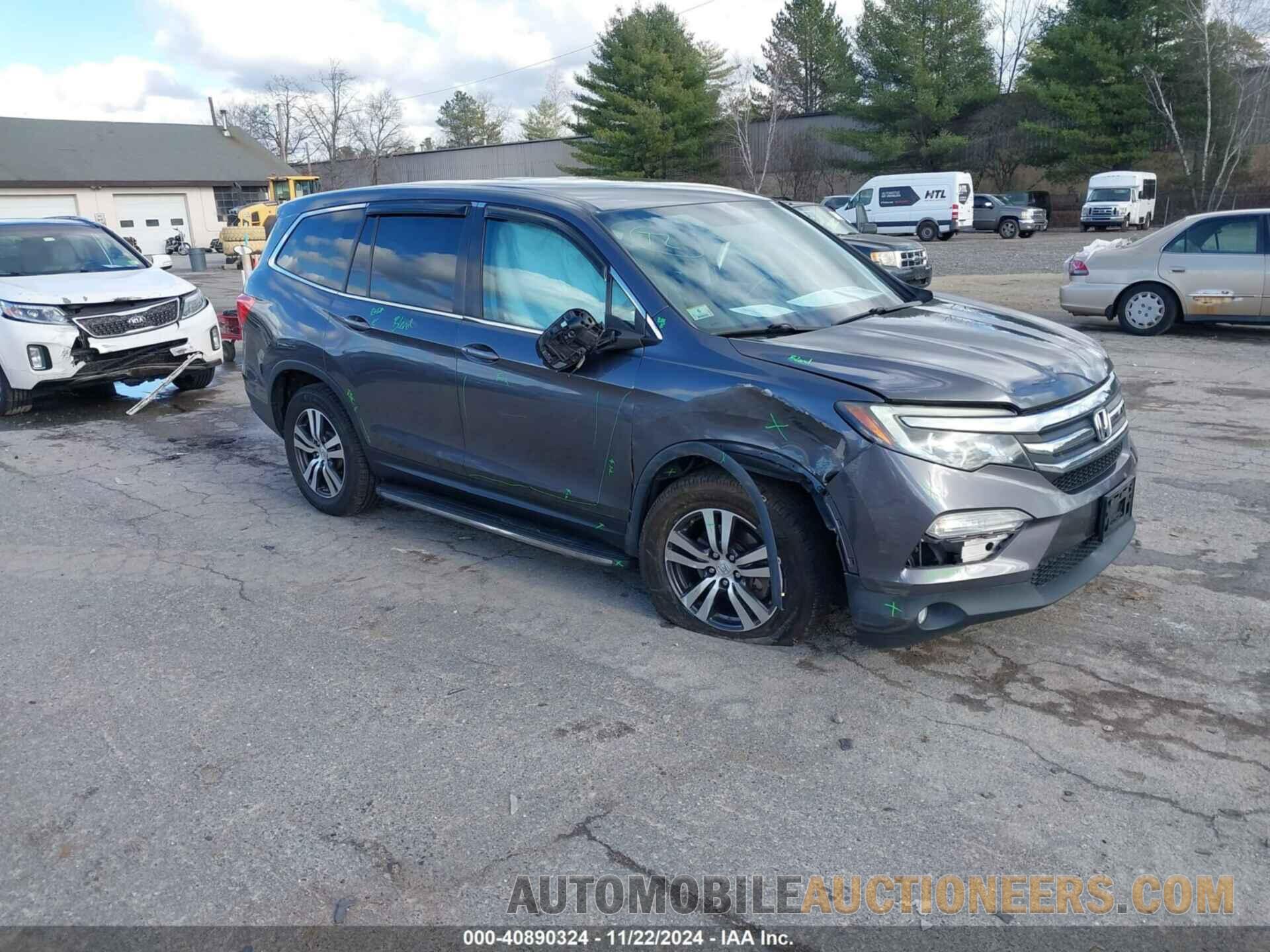 5FNYF6H35GB062380 HONDA PILOT 2016