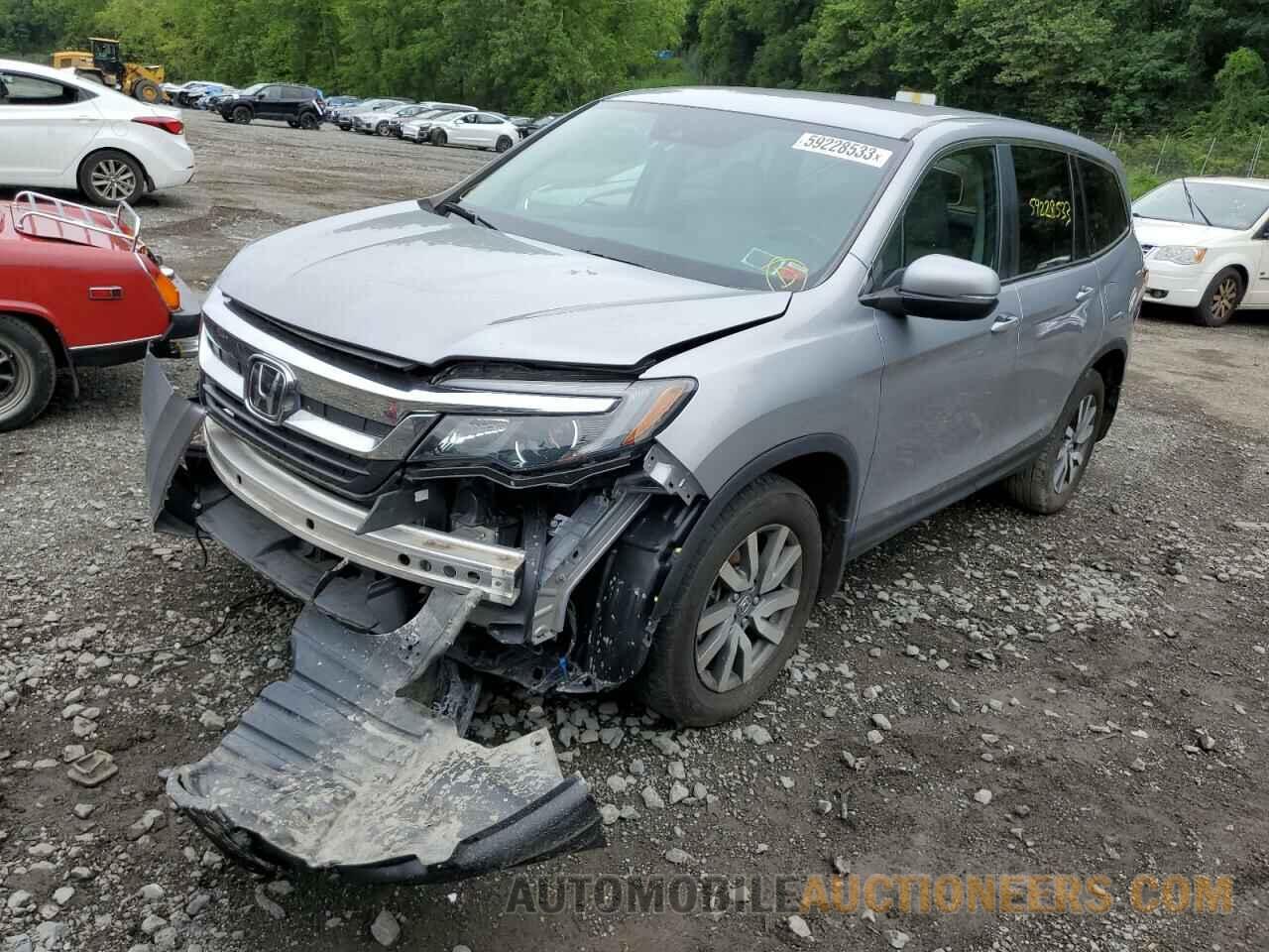 5FNYF6H35KB055034 HONDA PILOT 2019