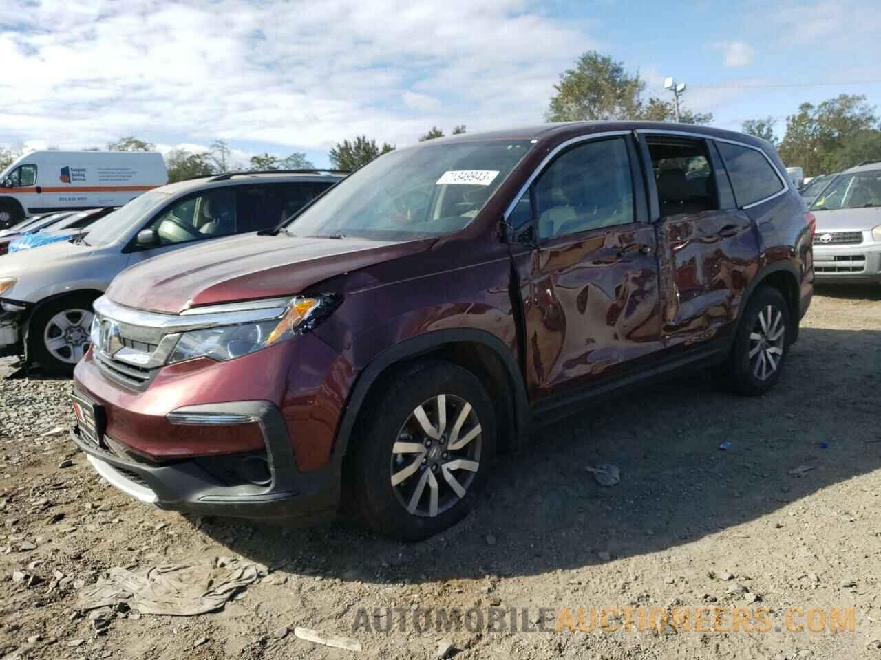 5FNYF6H35MB072886 HONDA PILOT 2021