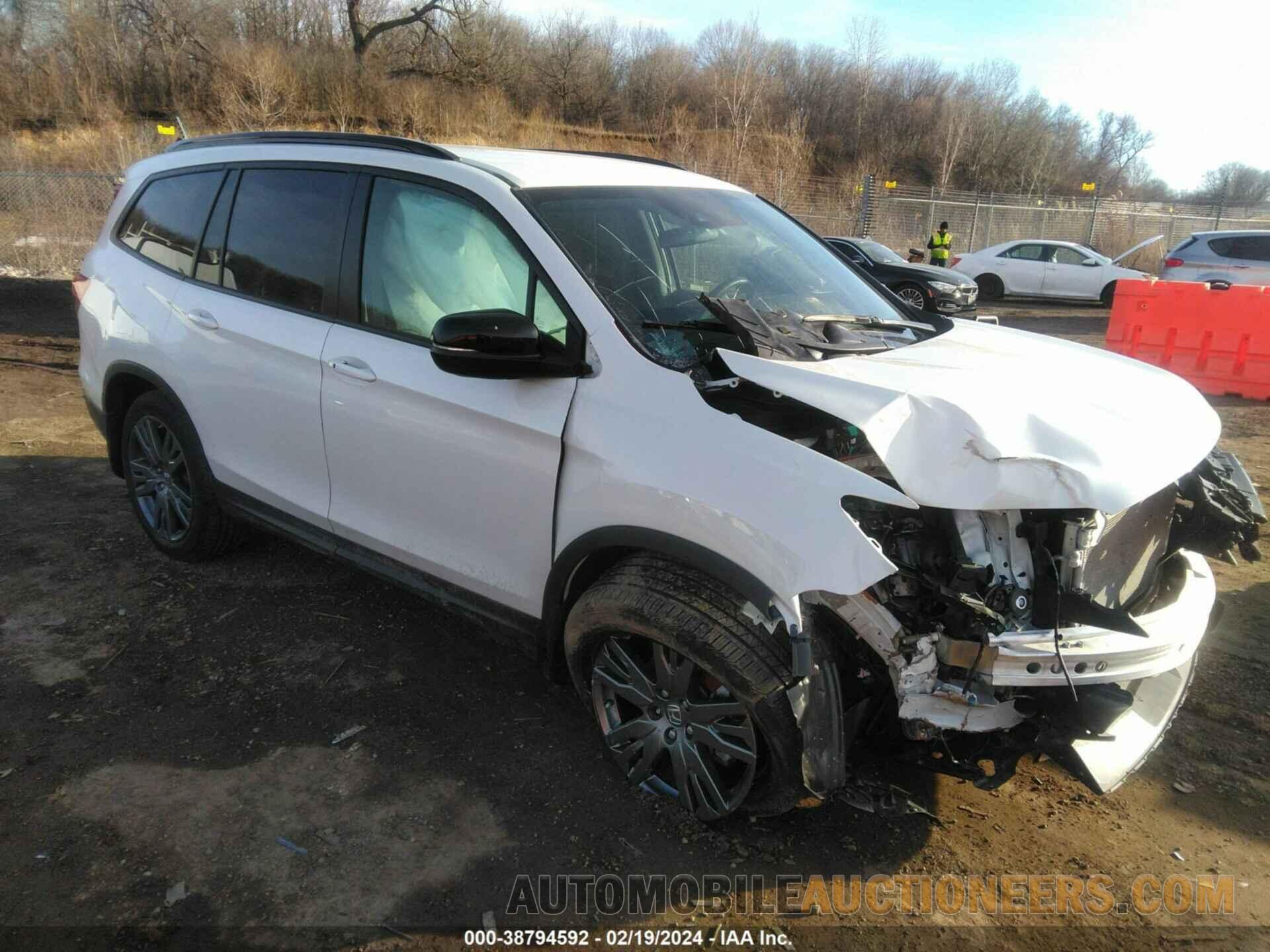 5FNYF6H35NB067639 HONDA PILOT 2022