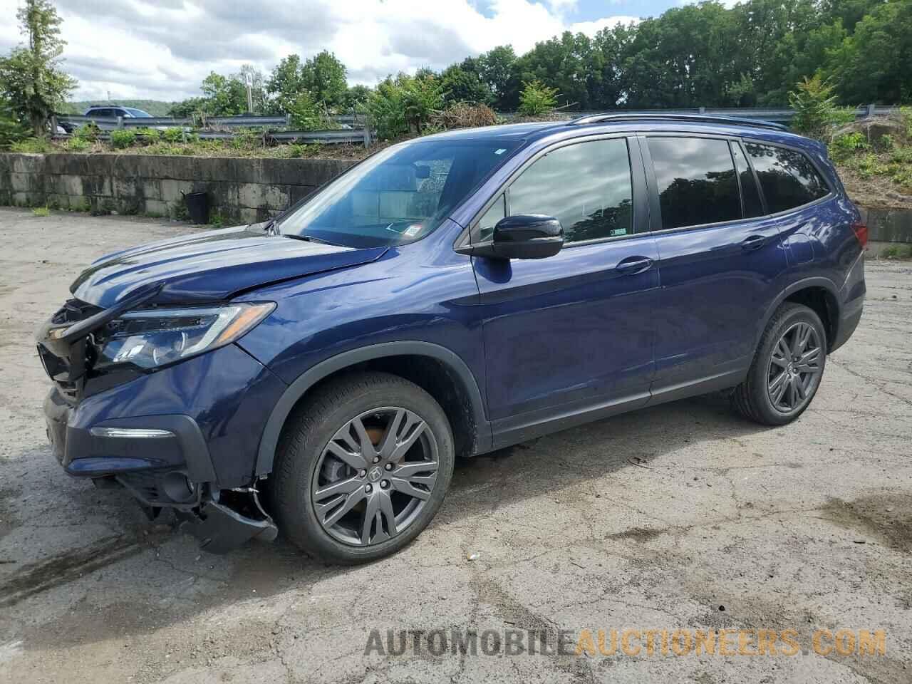 5FNYF6H35NB075336 HONDA PILOT 2022