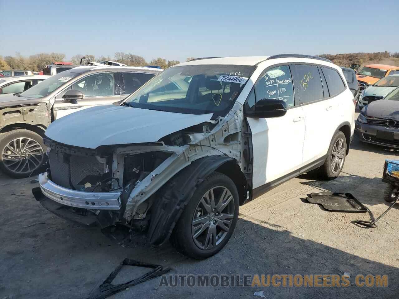 5FNYF6H35NB095747 HONDA PILOT 2022