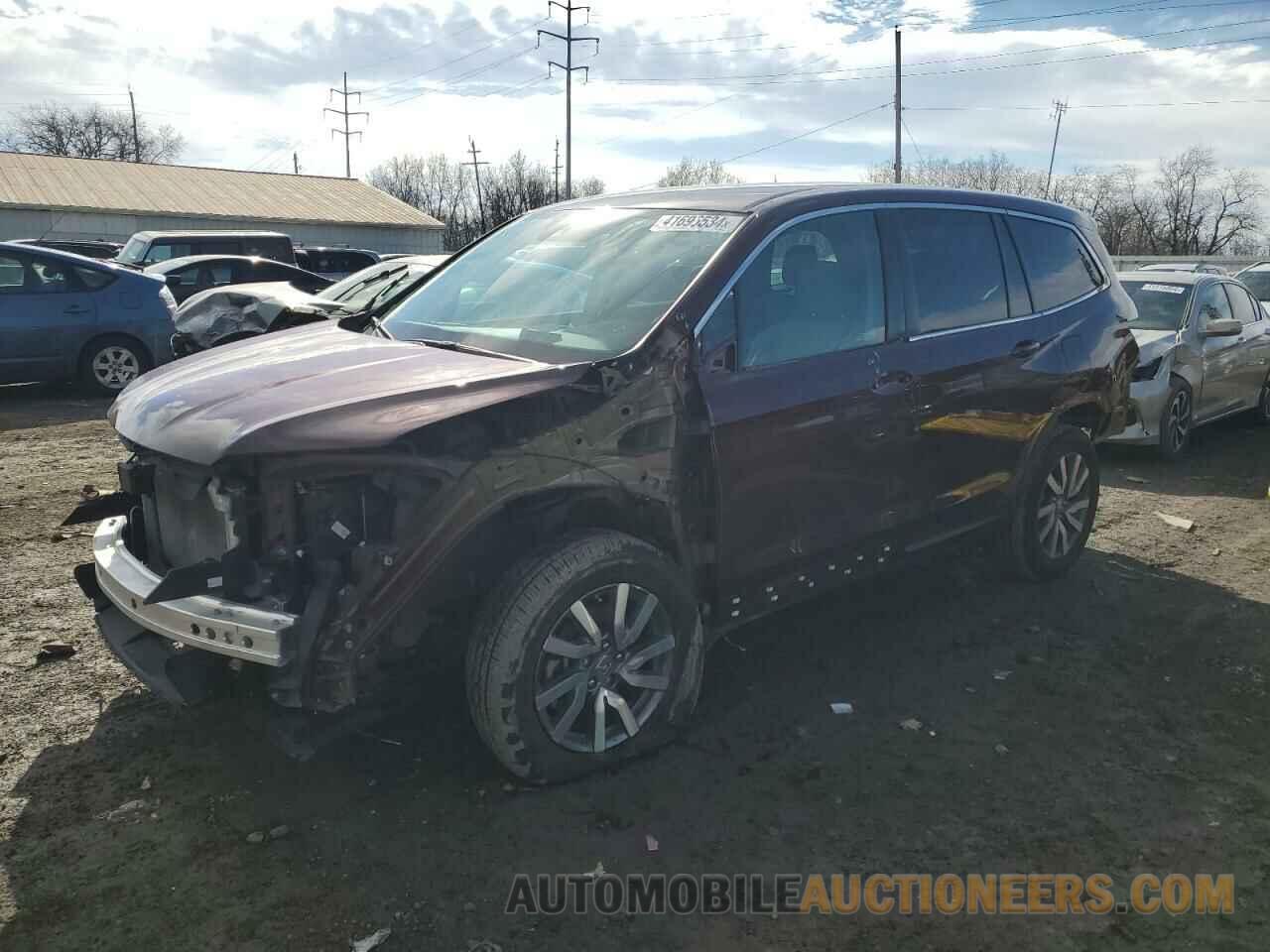 5FNYF6H36MB027326 HONDA PILOT 2021