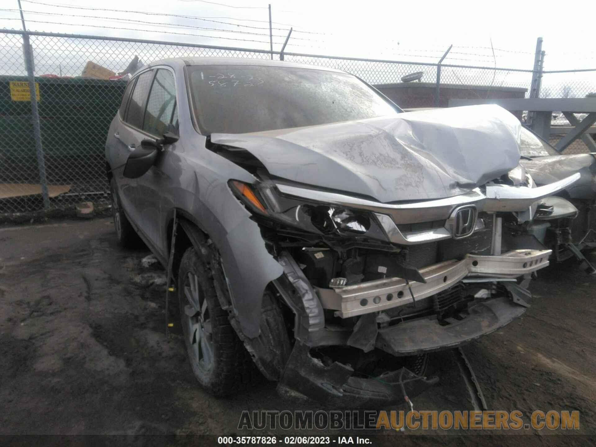 5FNYF6H37MB035872 HONDA PILOT 2021