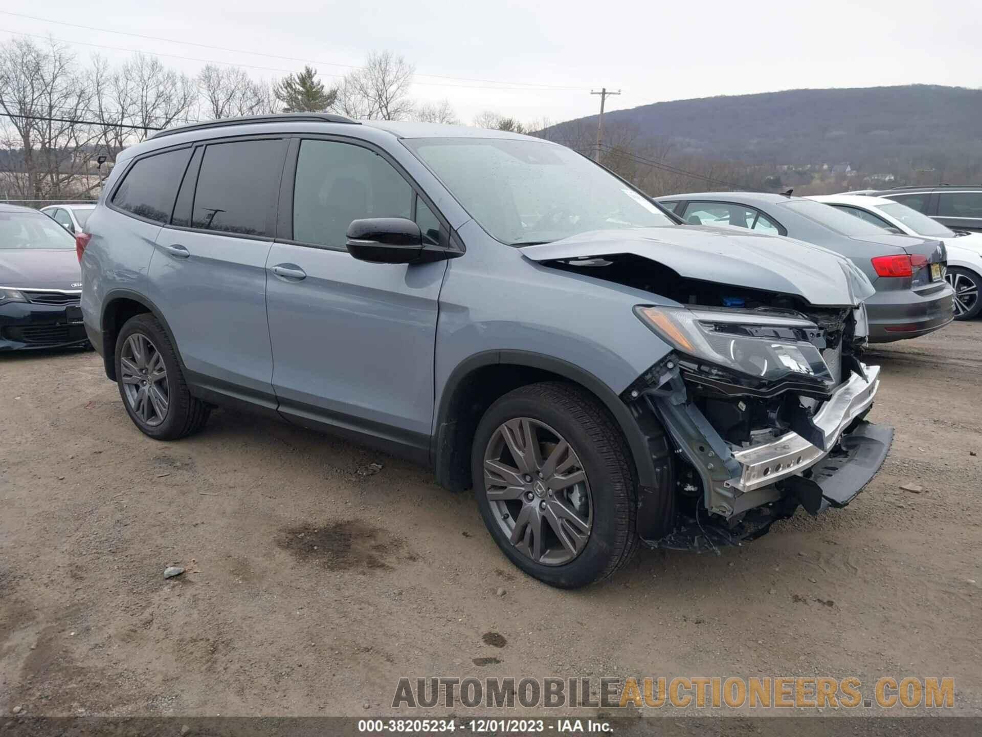 5FNYF6H37NB080831 HONDA PILOT 2022