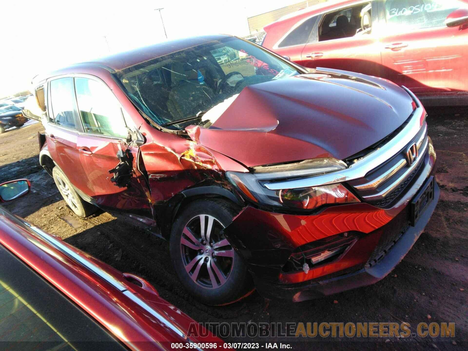 5FNYF6H38JB020387 HONDA PILOT 2018