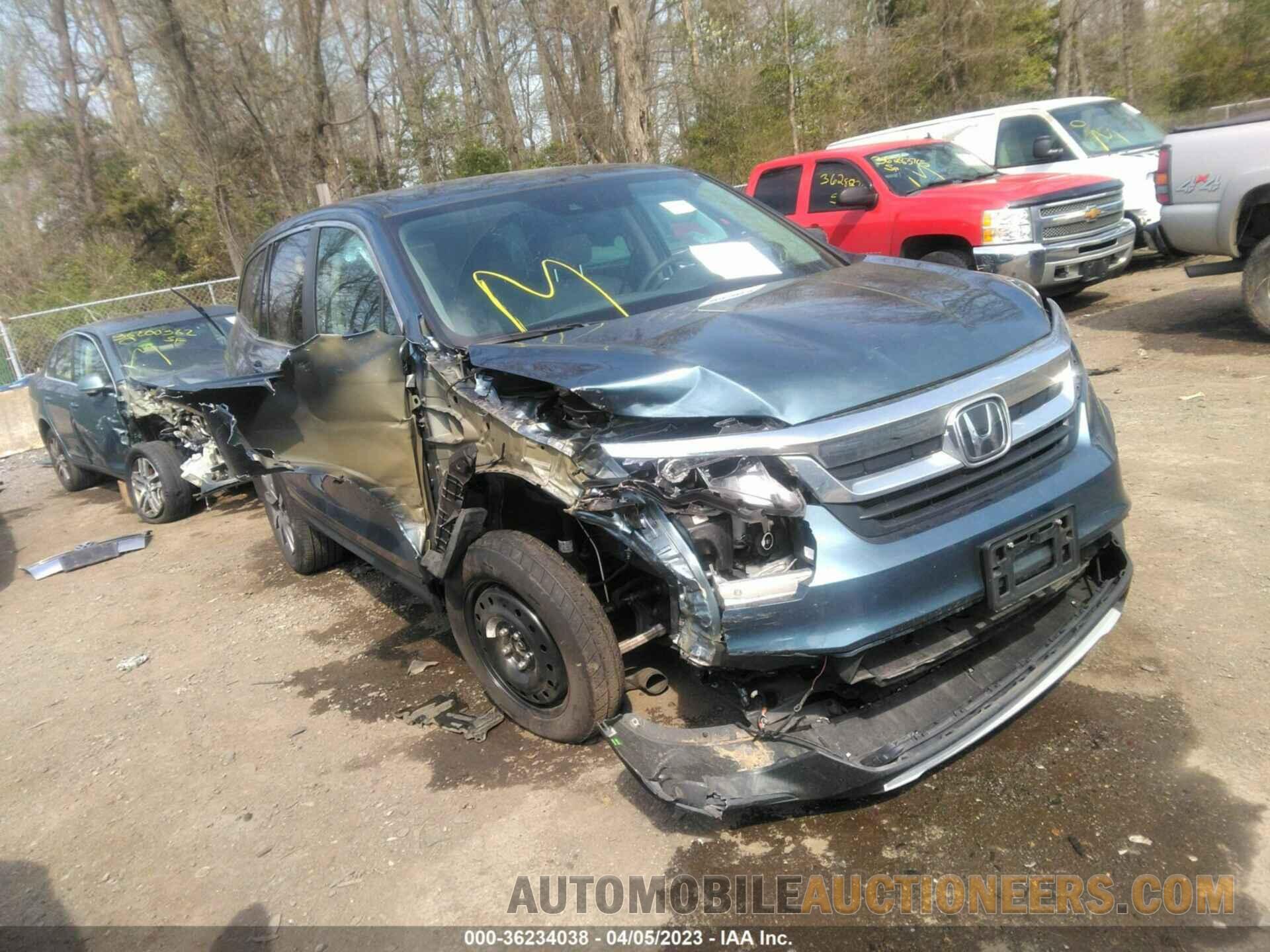 5FNYF6H38MB082179 HONDA PILOT 2021