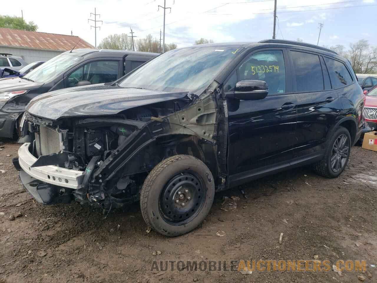 5FNYF6H39NB090857 HONDA PILOT 2022