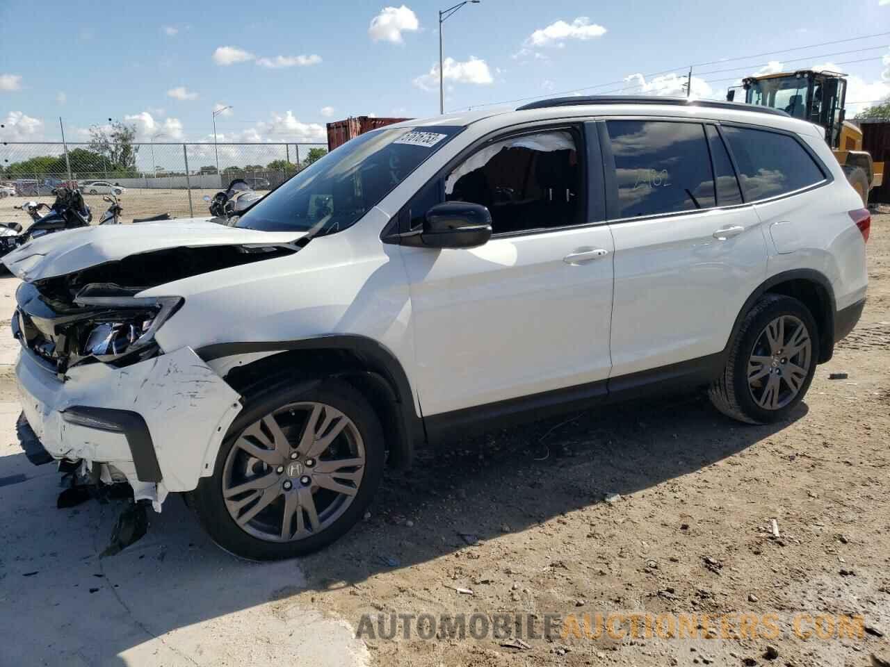 5FNYF6H39NB095704 HONDA PILOT 2022