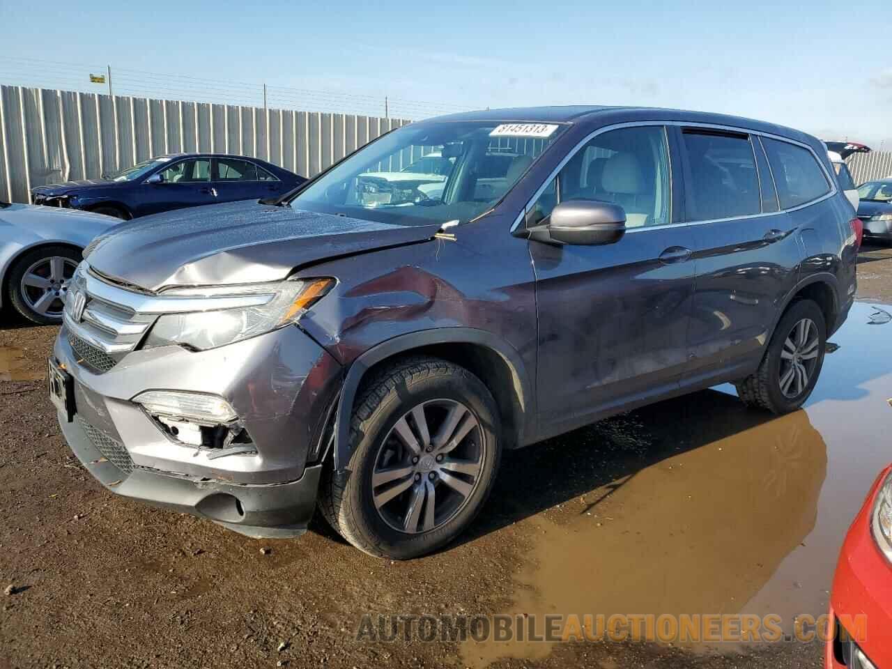 5FNYF6H44JB038877 HONDA PILOT 2018