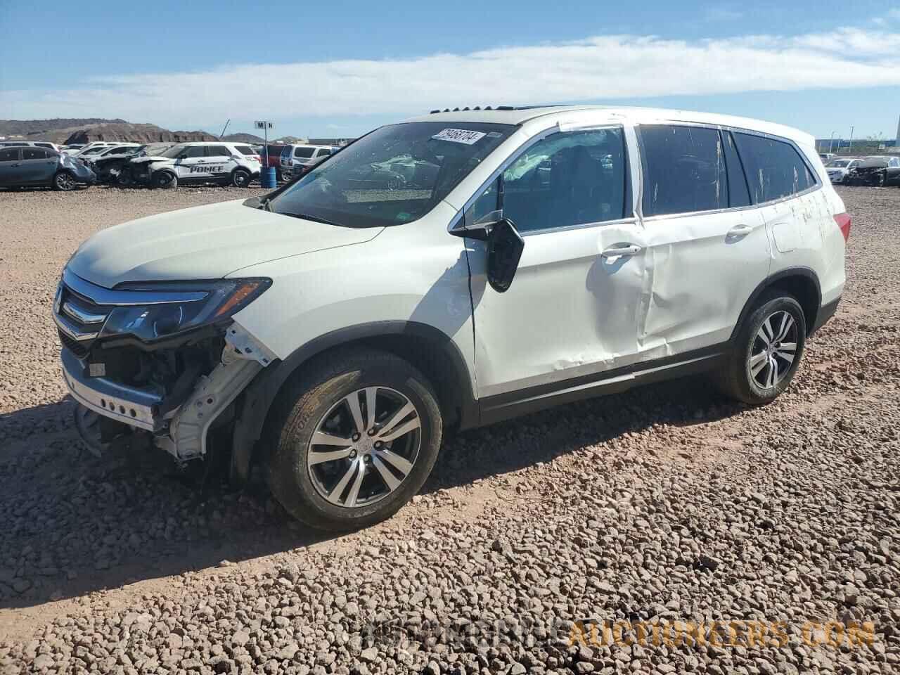 5FNYF6H50GB020541 HONDA PILOT 2016