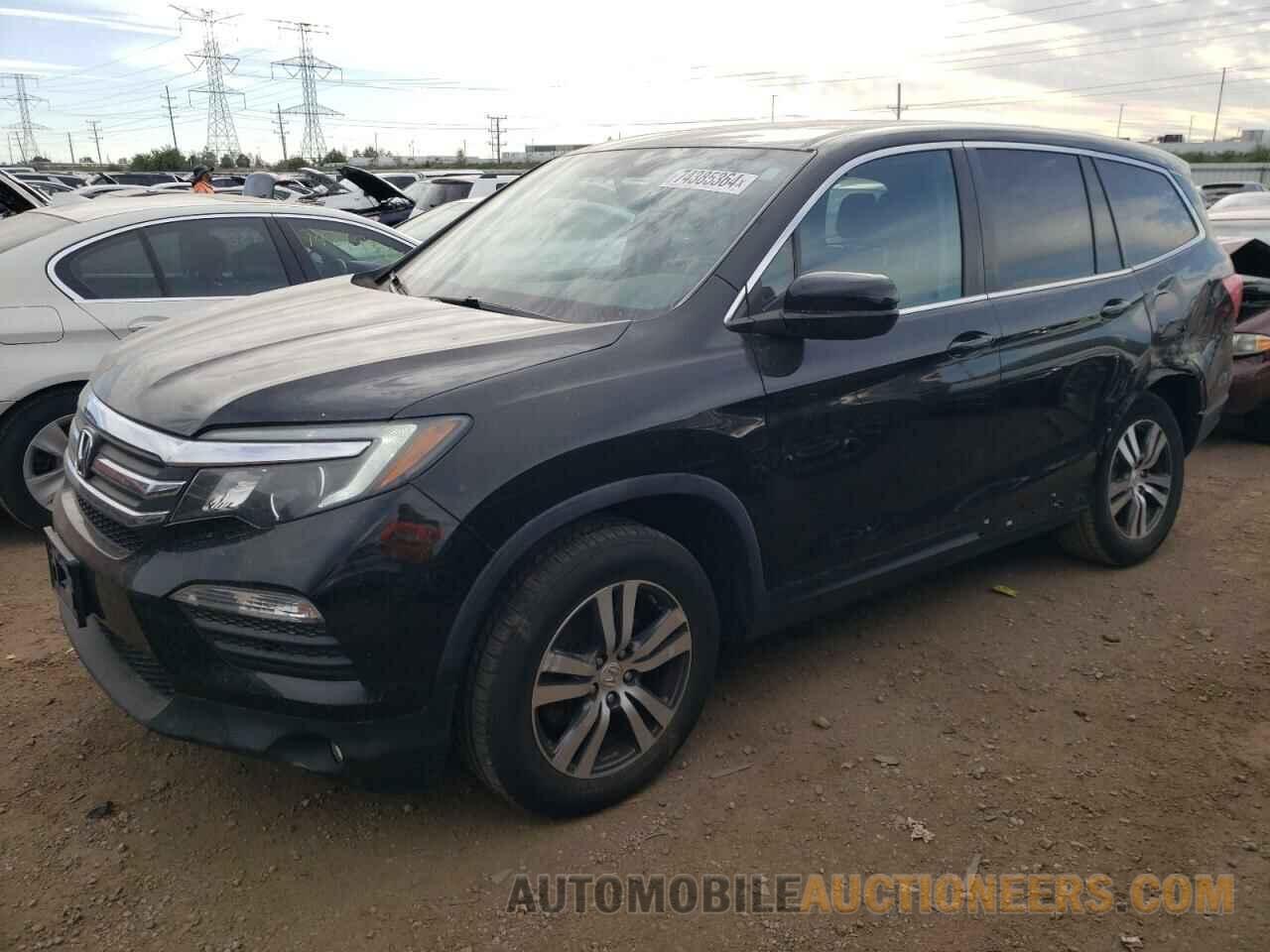 5FNYF6H50HB047384 HONDA PILOT 2017