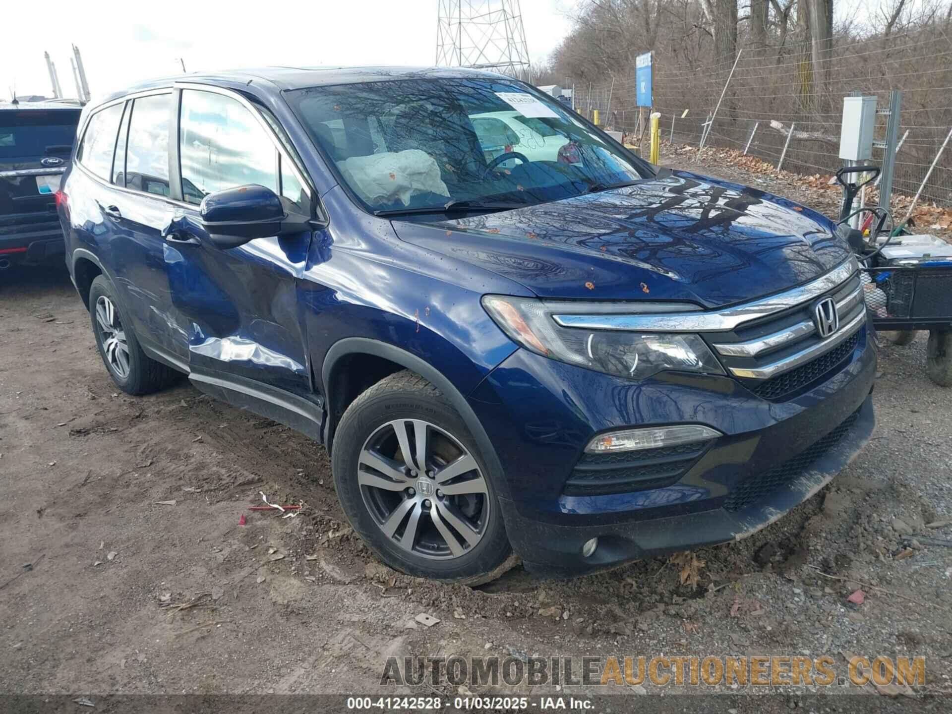 5FNYF6H50HB070065 HONDA PILOT 2017