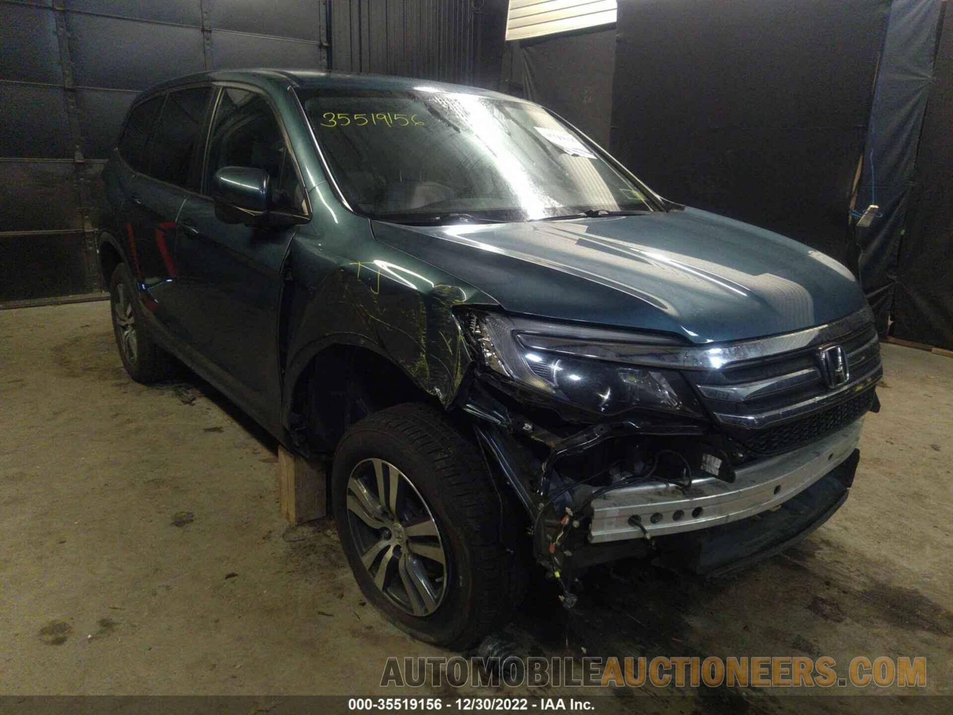 5FNYF6H50JB054616 HONDA PILOT 2018