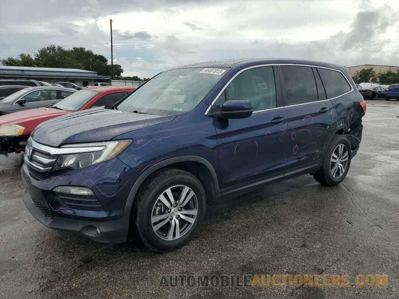 5FNYF6H50JB070489 HONDA PILOT 2018