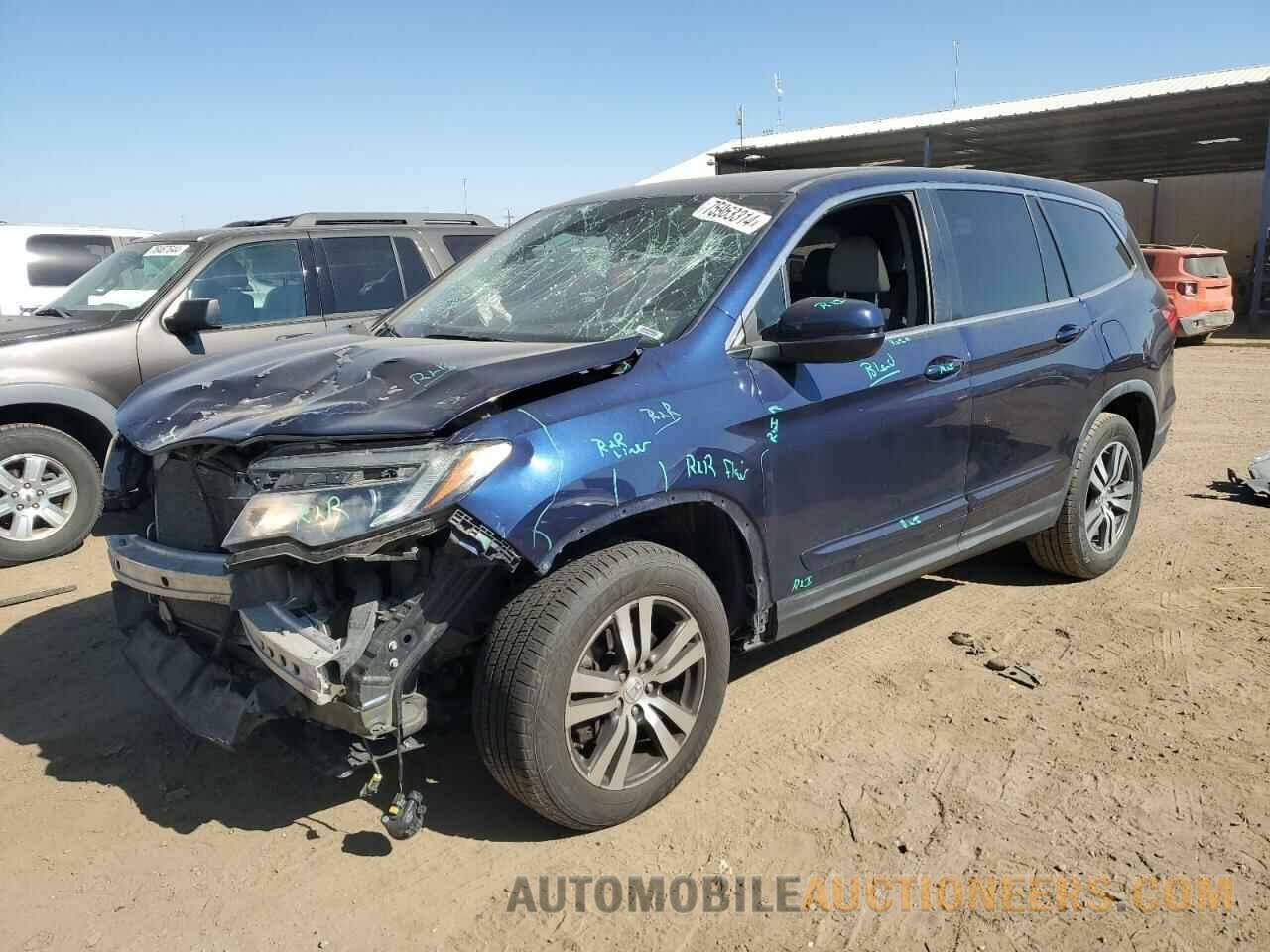 5FNYF6H51GB003425 HONDA PILOT 2016