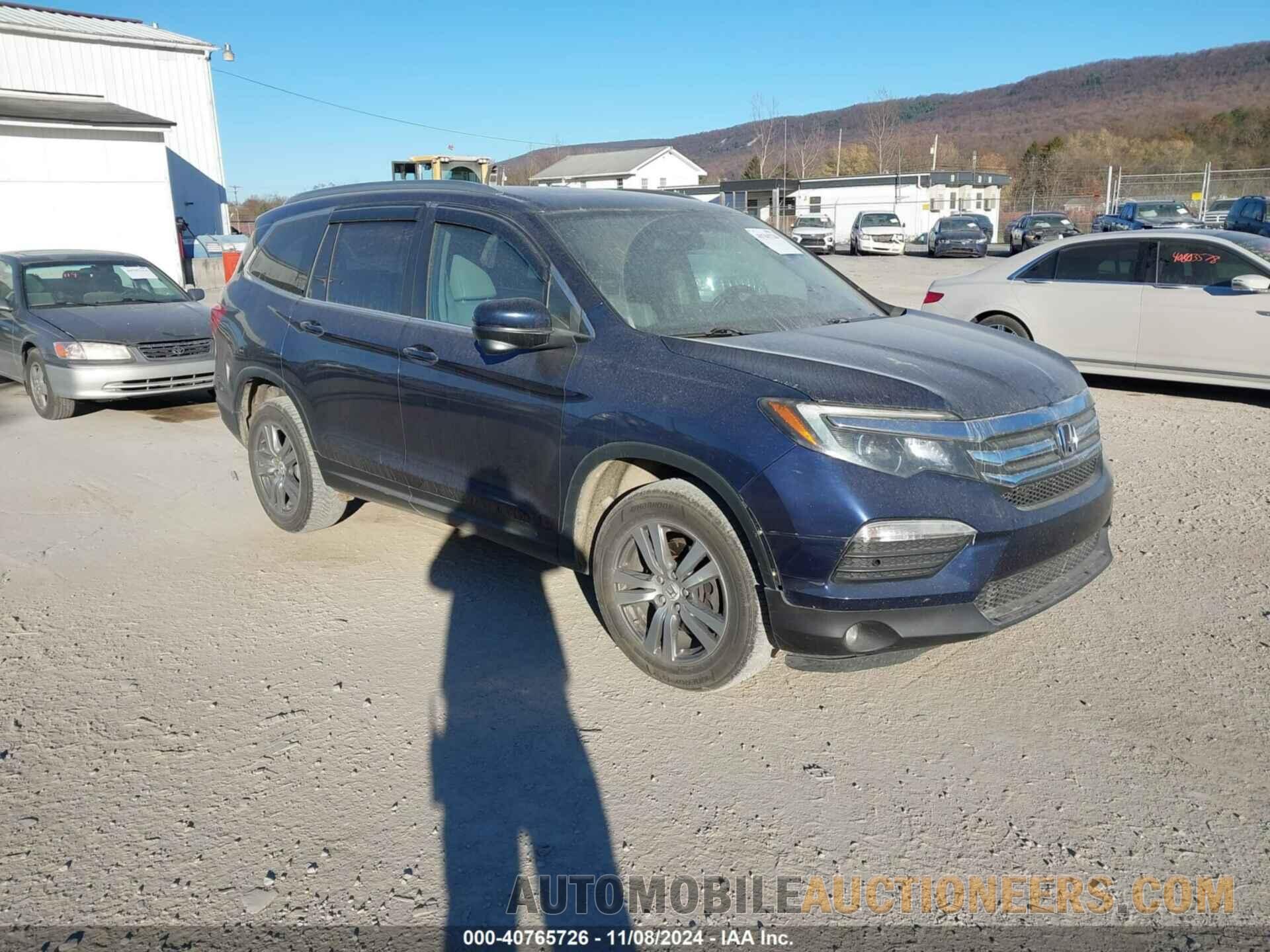 5FNYF6H51GB118767 HONDA PILOT 2016