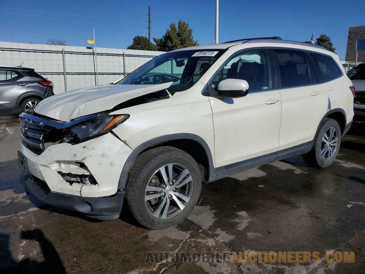 5FNYF6H51JB034973 HONDA PILOT 2018