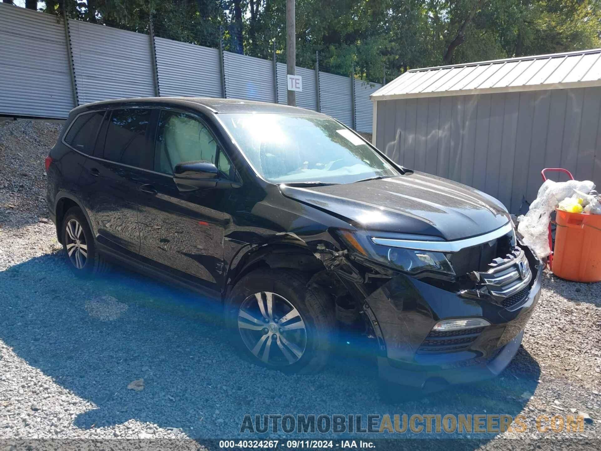 5FNYF6H52GB021433 HONDA PILOT 2016