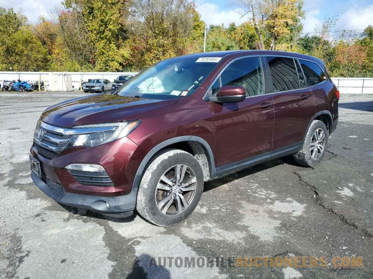 5FNYF6H52GB100570 HONDA PILOT 2016