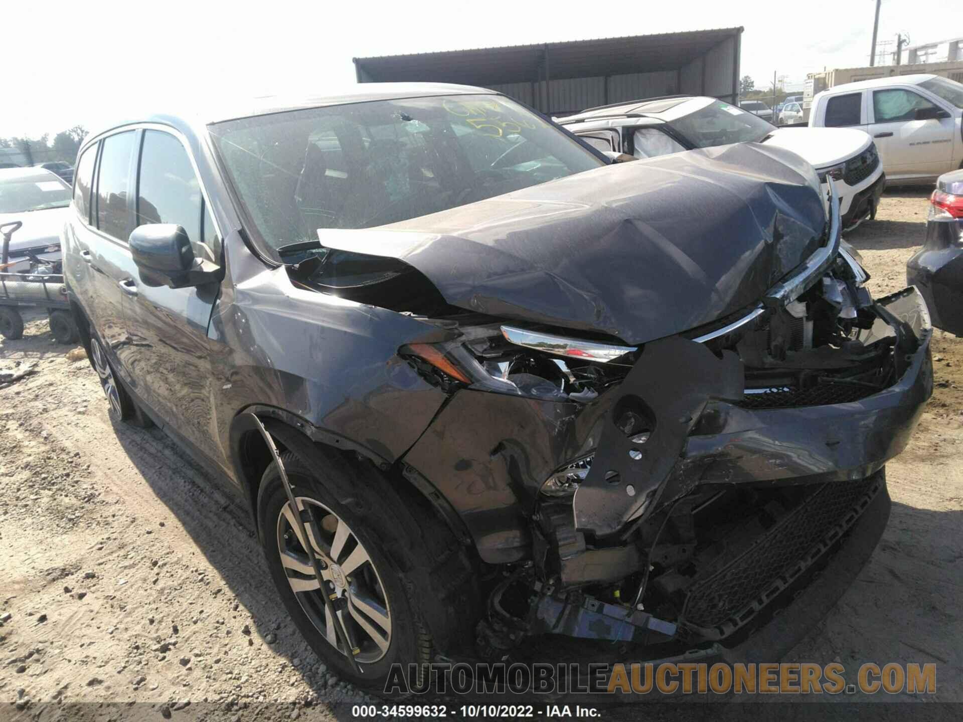 5FNYF6H52JB072454 HONDA PILOT 2018