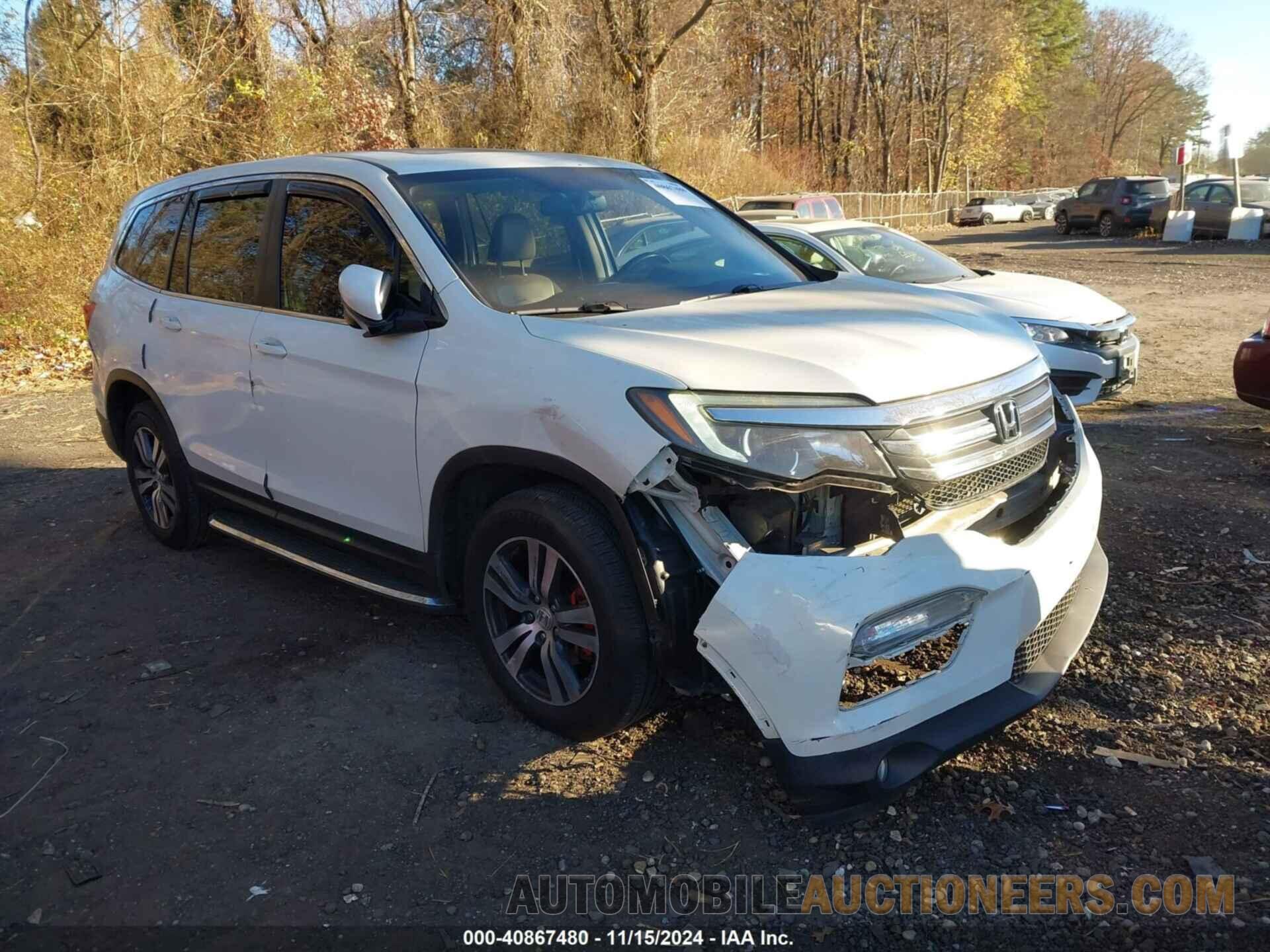 5FNYF6H53GB086274 HONDA PILOT 2016