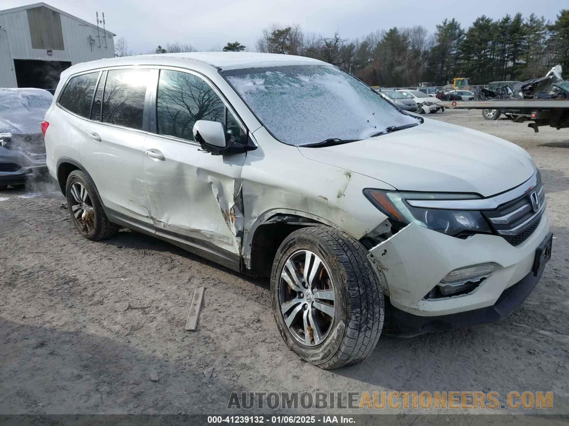 5FNYF6H53GB086307 HONDA PILOT 2016