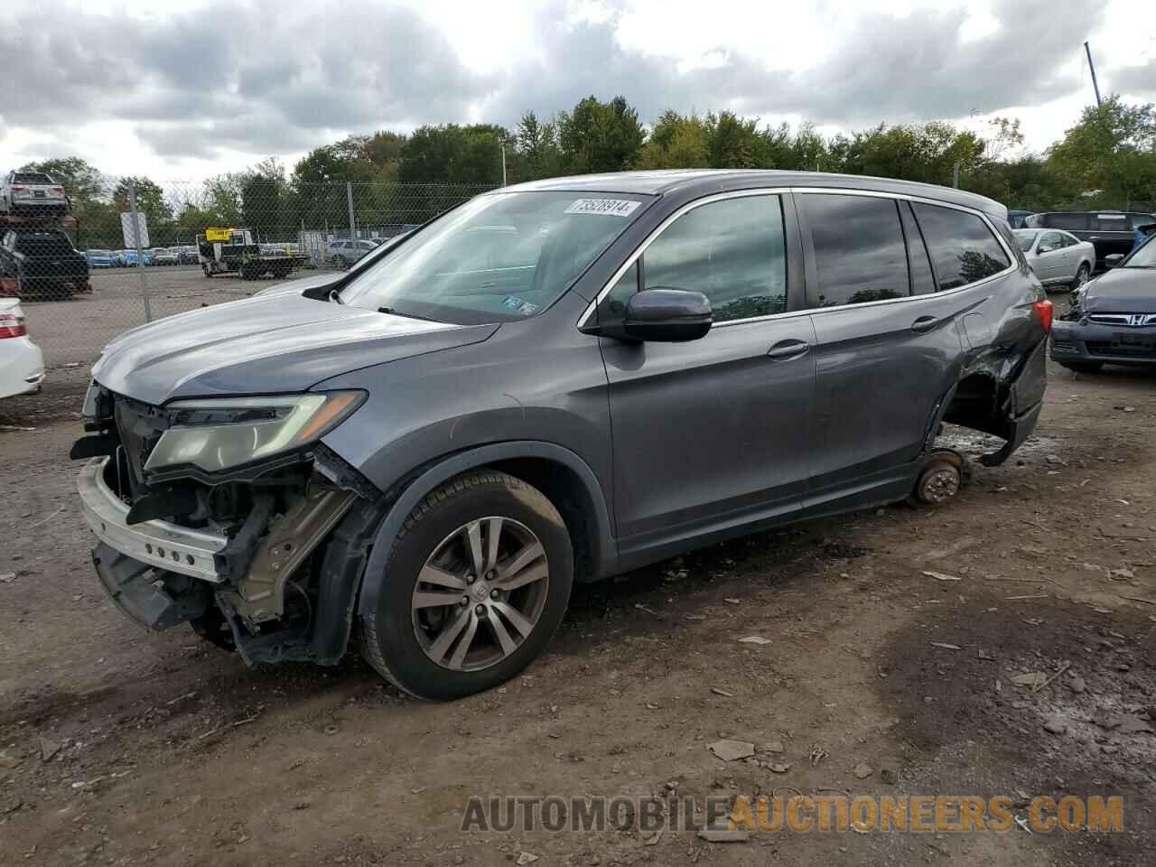 5FNYF6H53HB073221 HONDA PILOT 2017