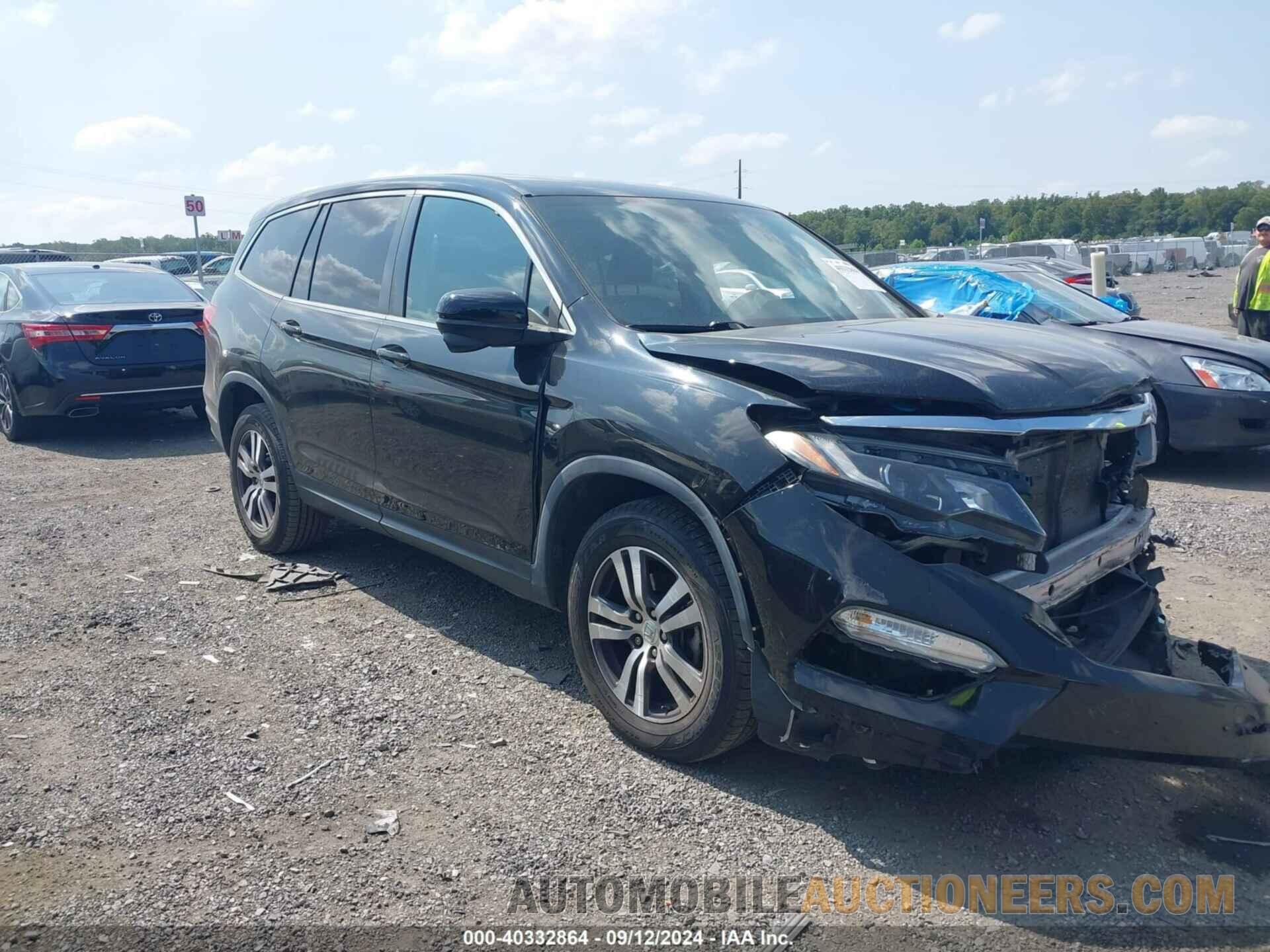 5FNYF6H53HB092285 HONDA PILOT 2017