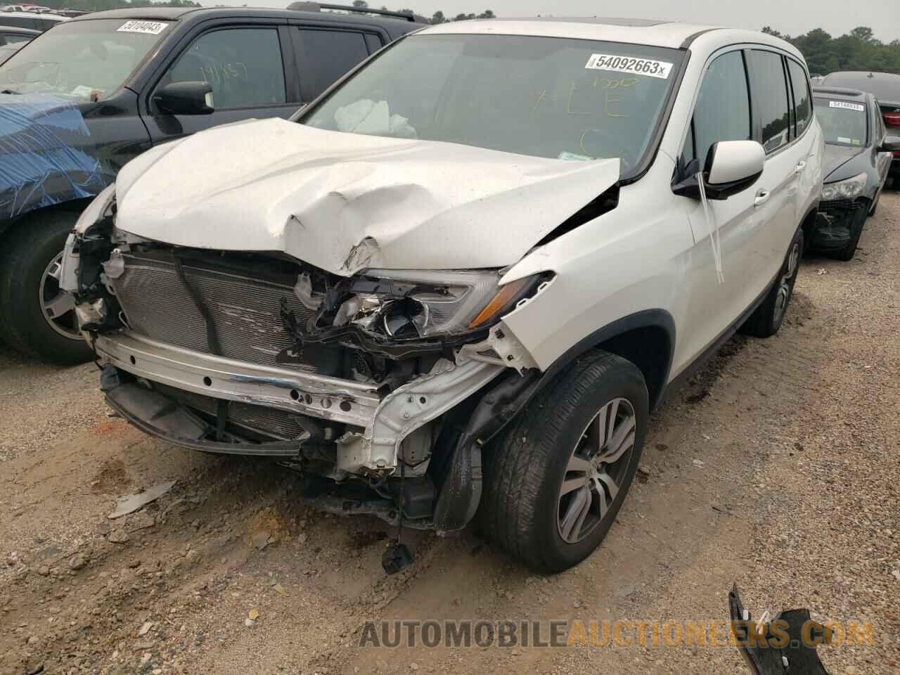 5FNYF6H53JB051550 HONDA PILOT 2018