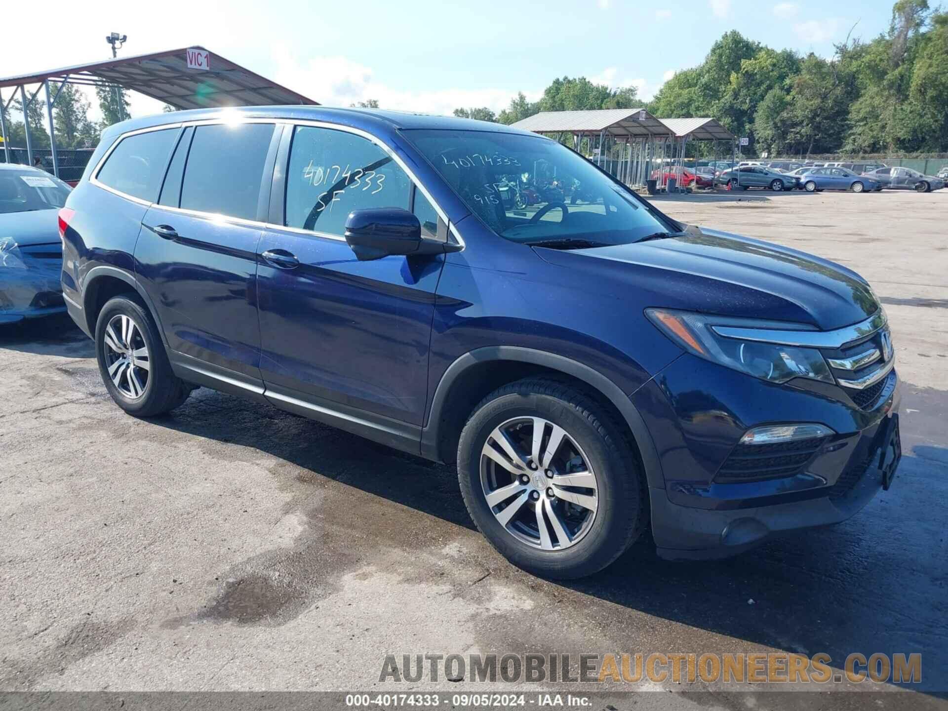 5FNYF6H53JB053170 HONDA PILOT 2018