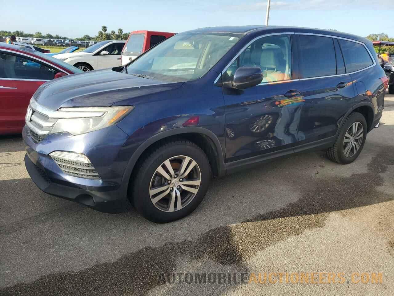 5FNYF6H54GB009106 HONDA PILOT 2016