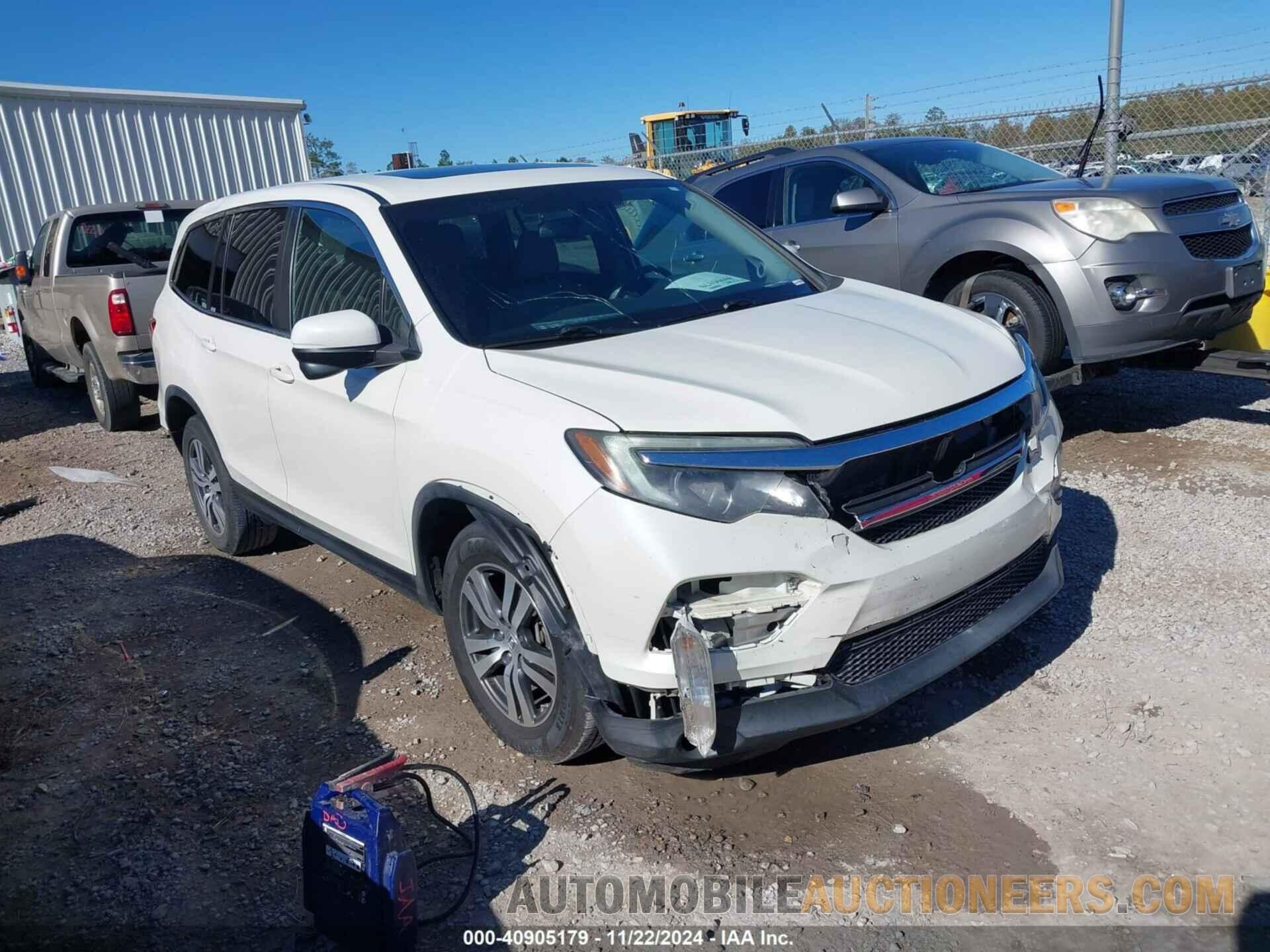 5FNYF6H54GB097008 HONDA PILOT 2016