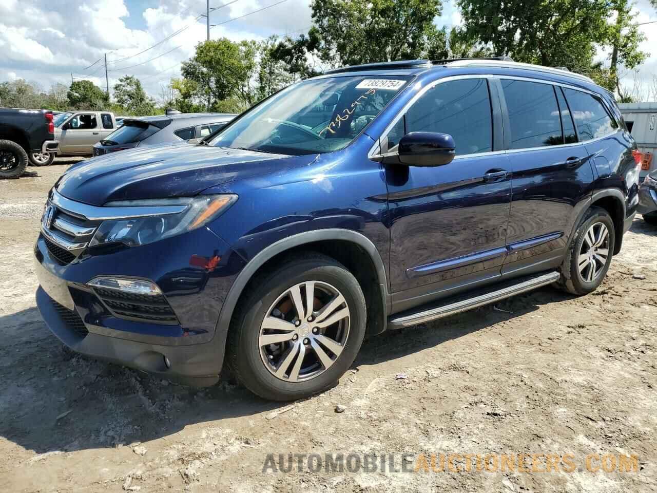 5FNYF6H54HB050143 HONDA PILOT 2017