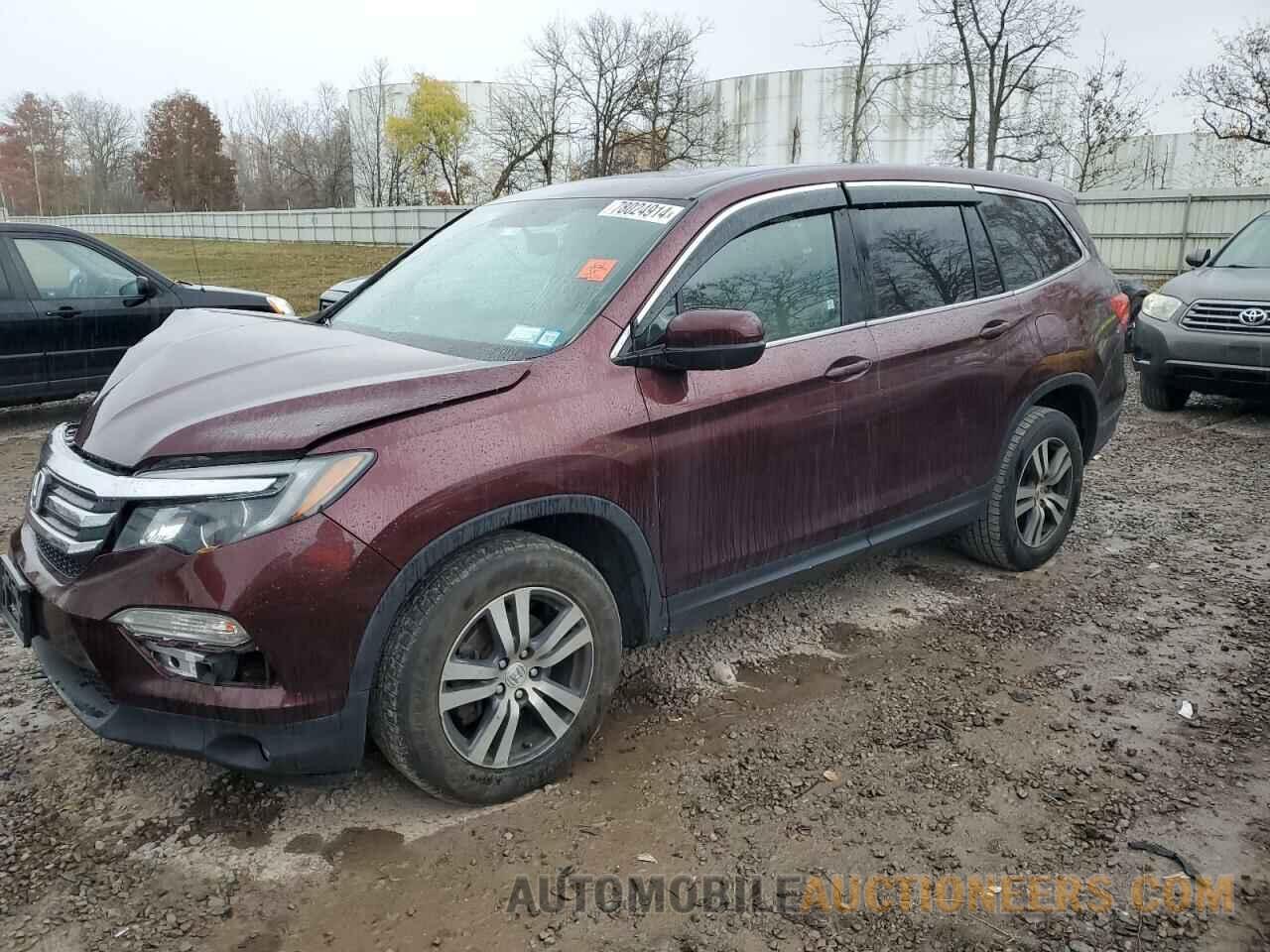 5FNYF6H54HB057433 HONDA PILOT 2017