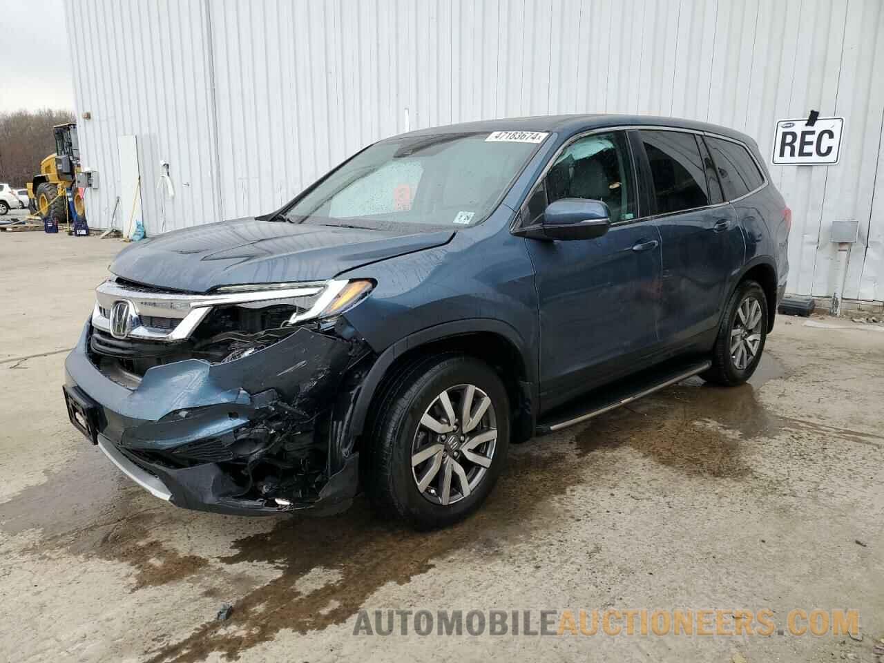 5FNYF6H54MB079569 HONDA PILOT 2021